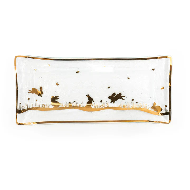 Bunny Appetizer Tray - Zinnias Gift Boutique