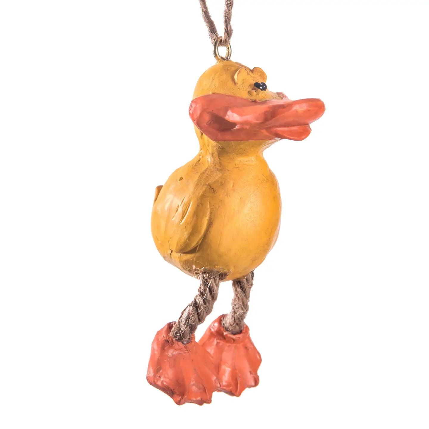 Yellow Duck Ornament - Zinnias Gift Boutique