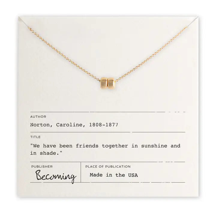 Friends Beads Necklace - Zinnias Gift Boutique