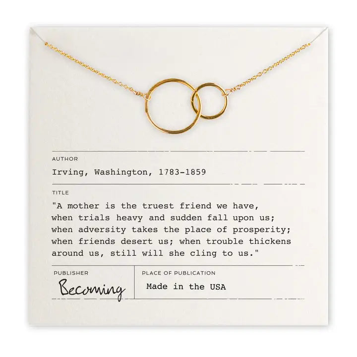 Mother Necklace - Zinnias Gift Boutique
