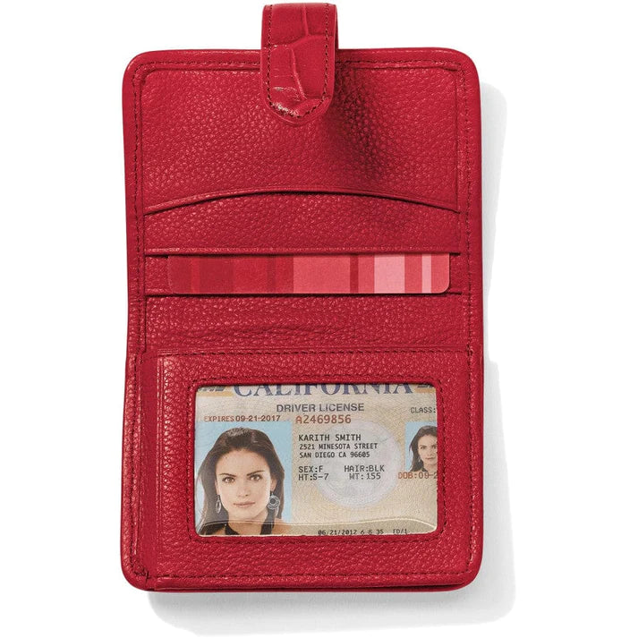 Bellissimo Heart Small Wallet Lipstick Red - Zinnias Gift Boutique