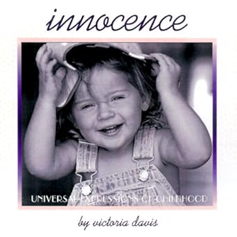 Cover image of "Innocence: Universal Expressions of Childhood" adult book by Book Publisher, featuring childhood themes and illustrations.