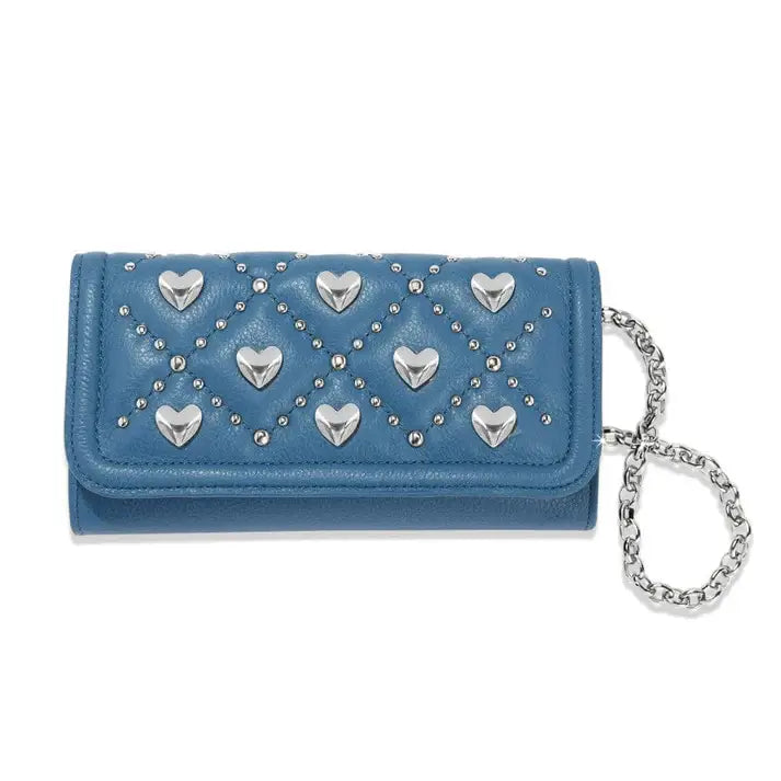 Brave Heart Large Wallet - Zinnias Gift Boutique