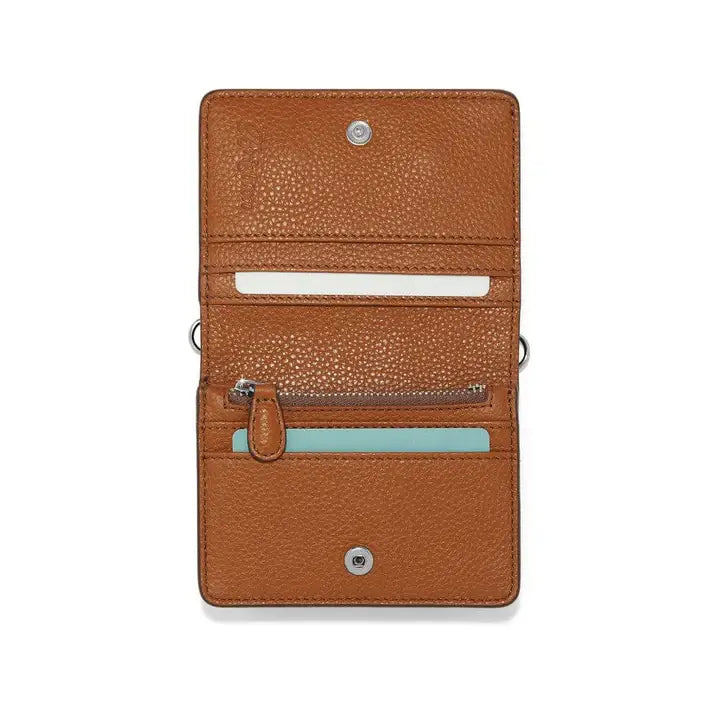 Interlok Harmony Medium Wallet Luggage Brown - Zinnias Gift Boutique