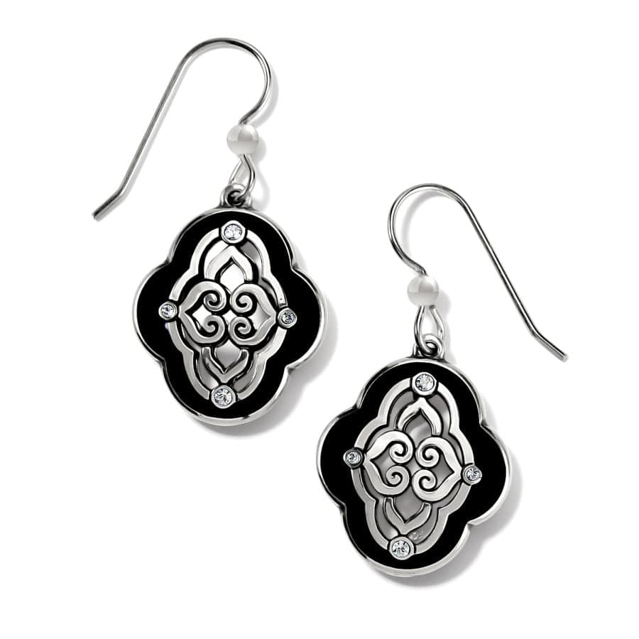 Intrigue Soiree Black French Wire Earrings - Zinnias Gift Boutique