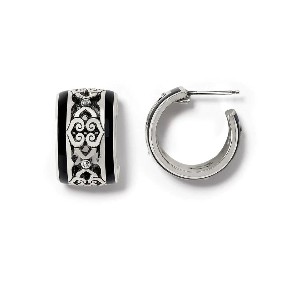 Intrigue Soiree Black Hoop - Zinnias Gift Boutique