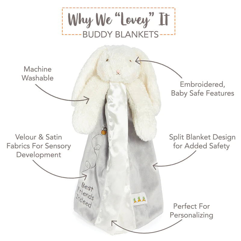 Bloom Bunny Buddy Blanket - Zinnias Gift Boutique