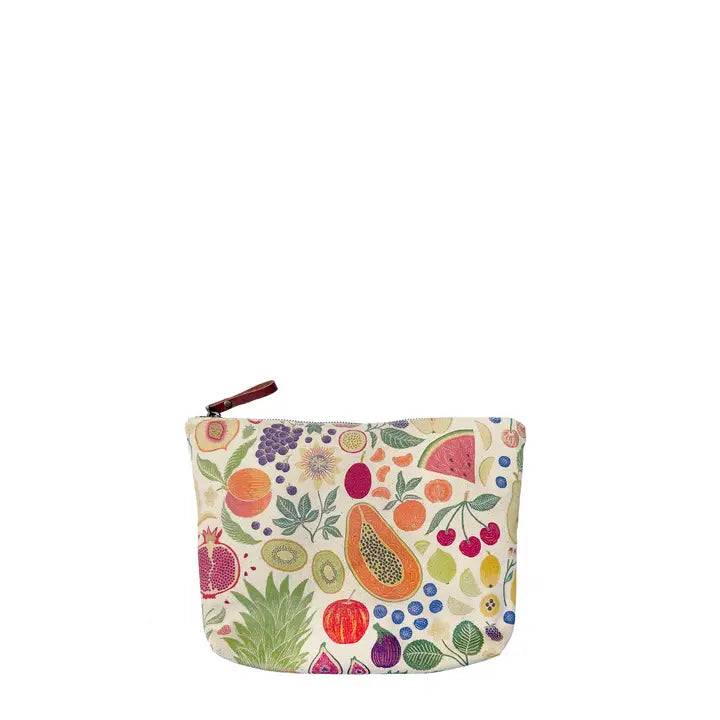 Organic Cotton Zipper Pouch