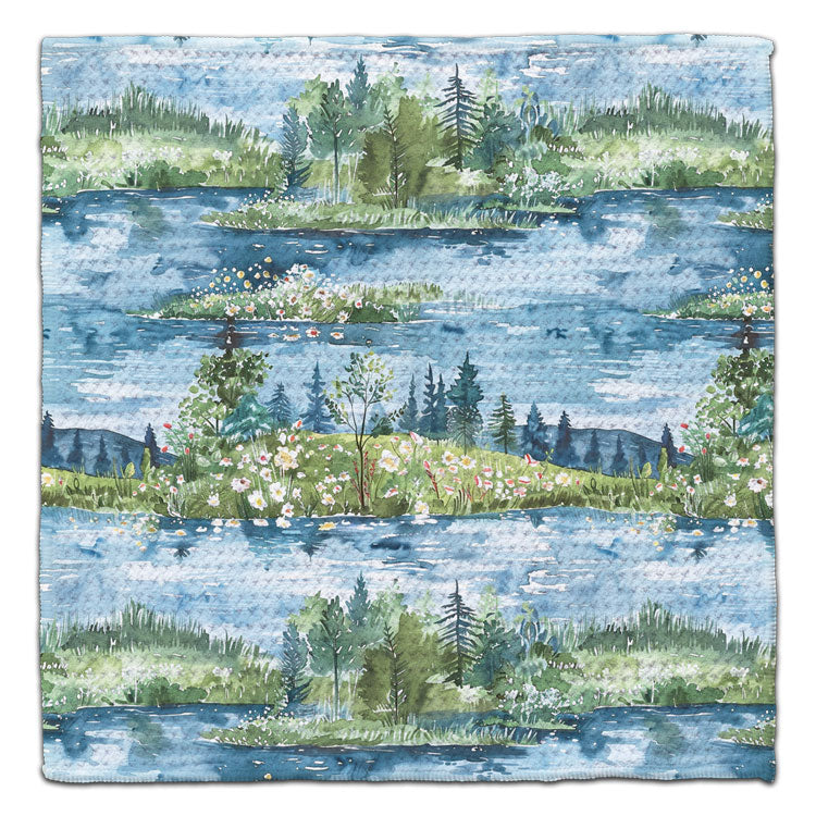 Eco Friendly Washcloth - Animals & Nature Decor - Zinnias Gift Boutique