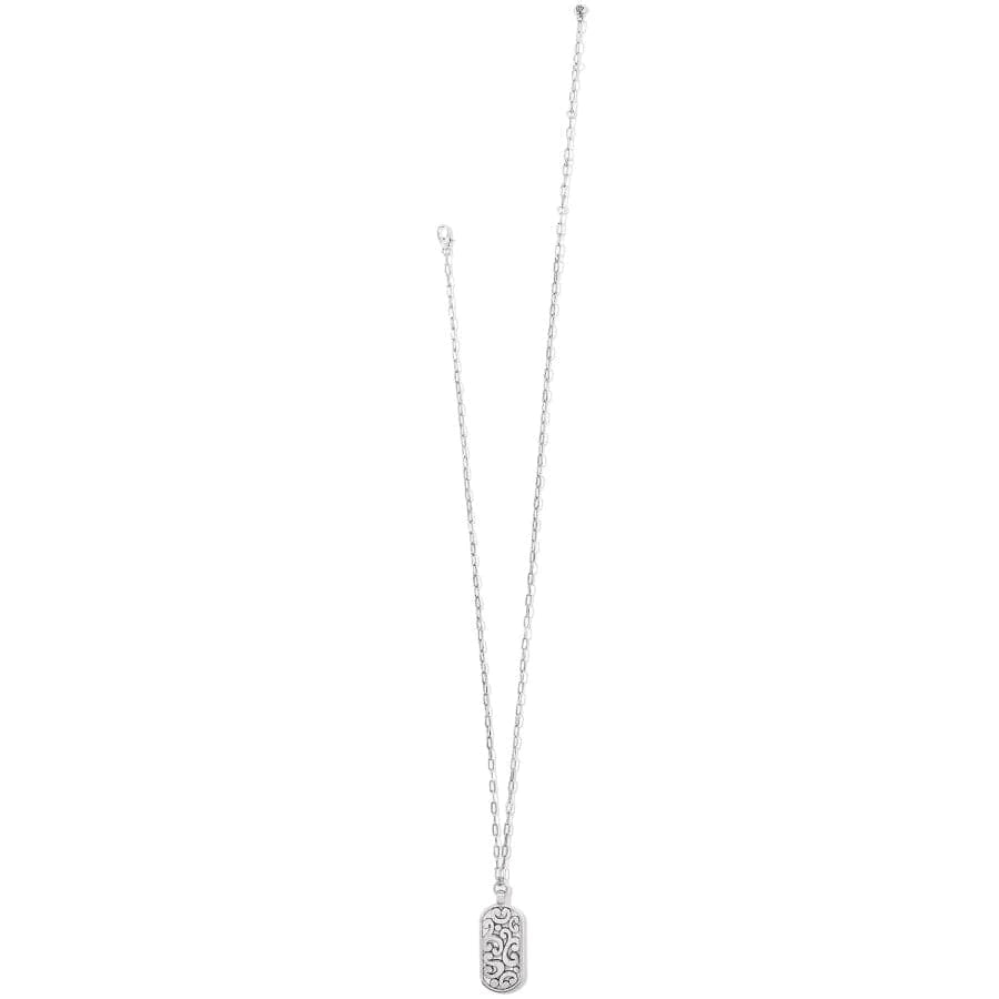 Contempo Token Tag Long Necklace - Zinnias Gift Boutique