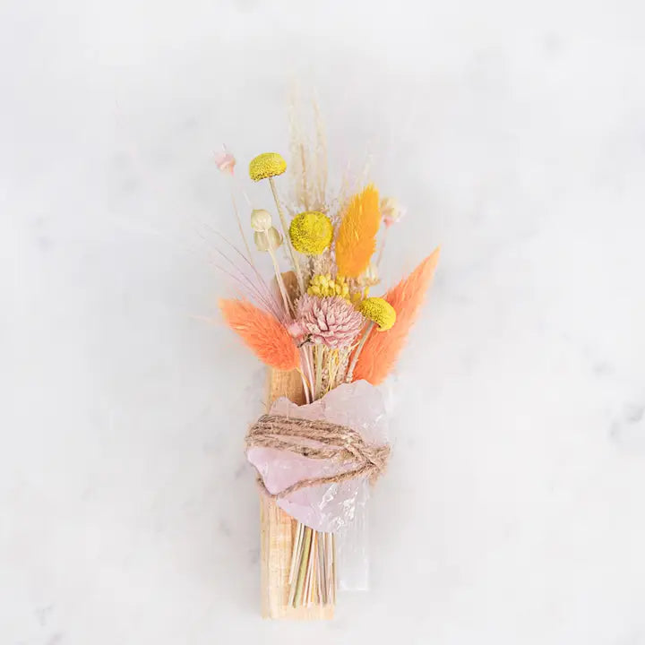 Sage Crystal Smudge Bundle - Zinnias Gift Boutique