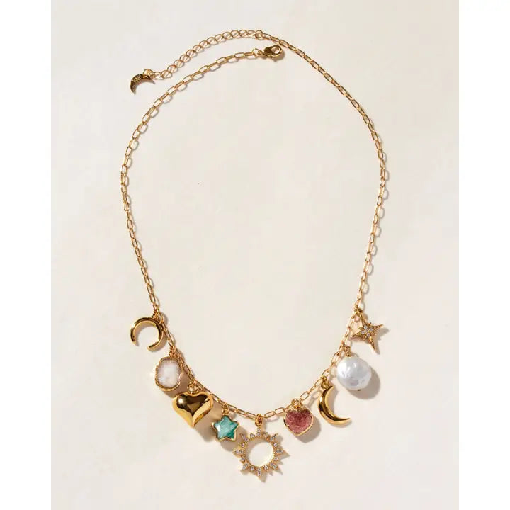 Celestial Candy Charm Necklace - Zinnias Gift Boutique