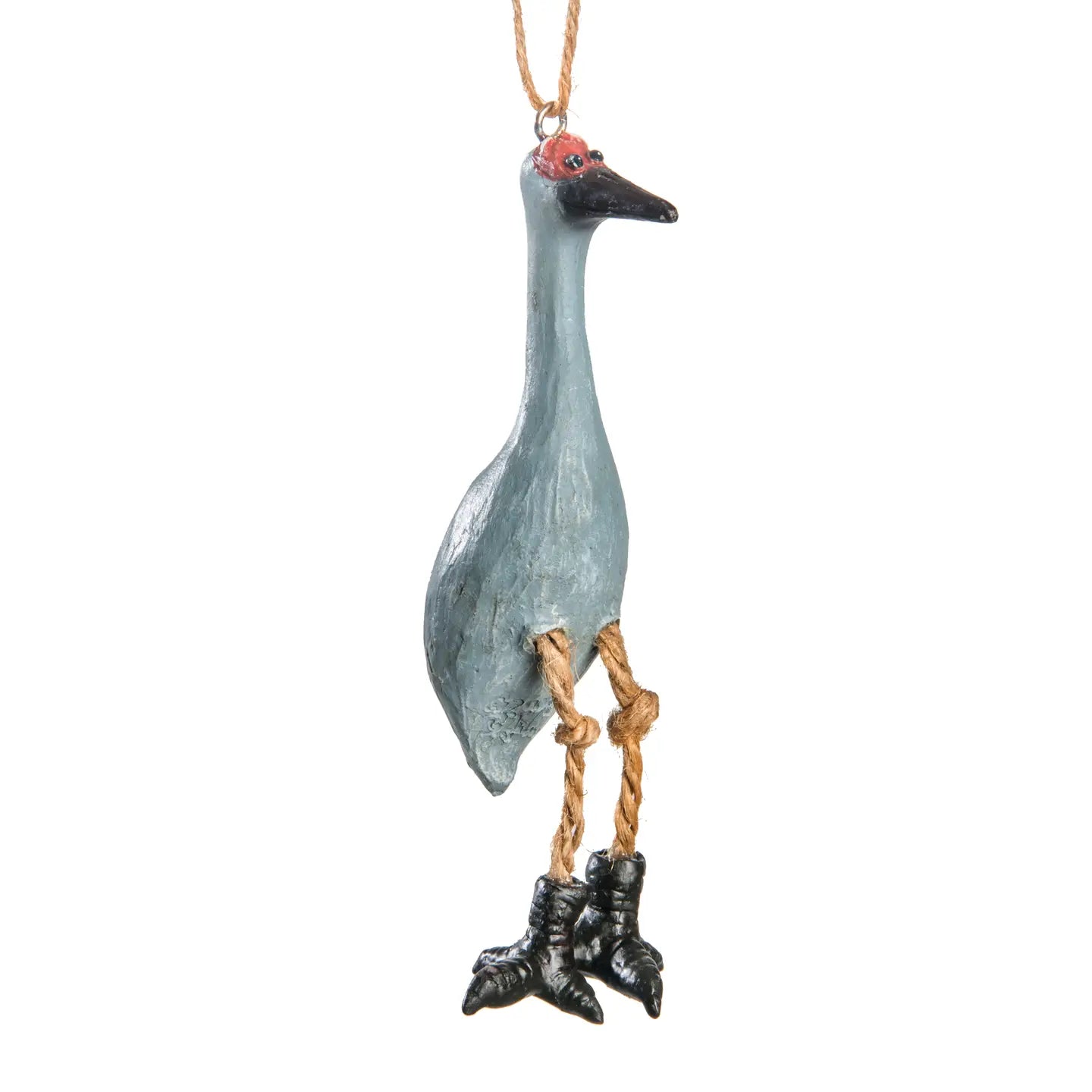 Sandhill Crane Bird Ornament - Zinnias Gift Boutique