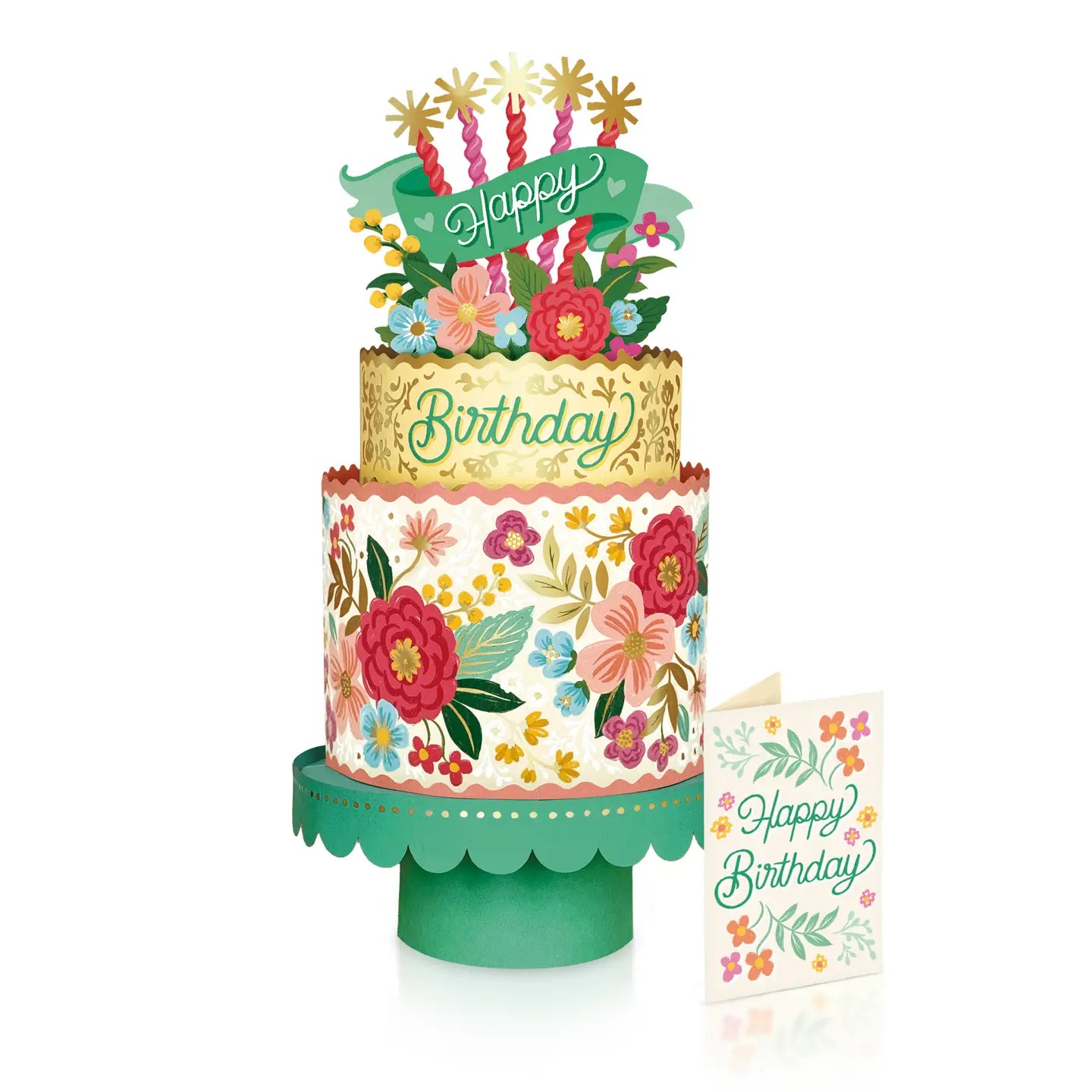 Blooming Birthday Cake - Zinnias Gift Boutique