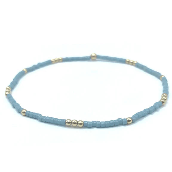 2mm Newport Gold Filled Waterproof Bracelet - 7" - Zinnias Gift Boutique