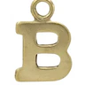 3mm Gold Fill Initial Charm Waterproof Bracelet - 7" - Zinnias Gift Boutique