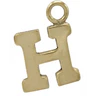 3mm Gold Fill Initial Charm Waterproof Bracelet - 7" - Zinnias Gift Boutique