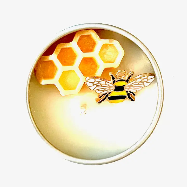 Milk and Honey Artisanal Soy Candle - Zinnias Gift Boutique