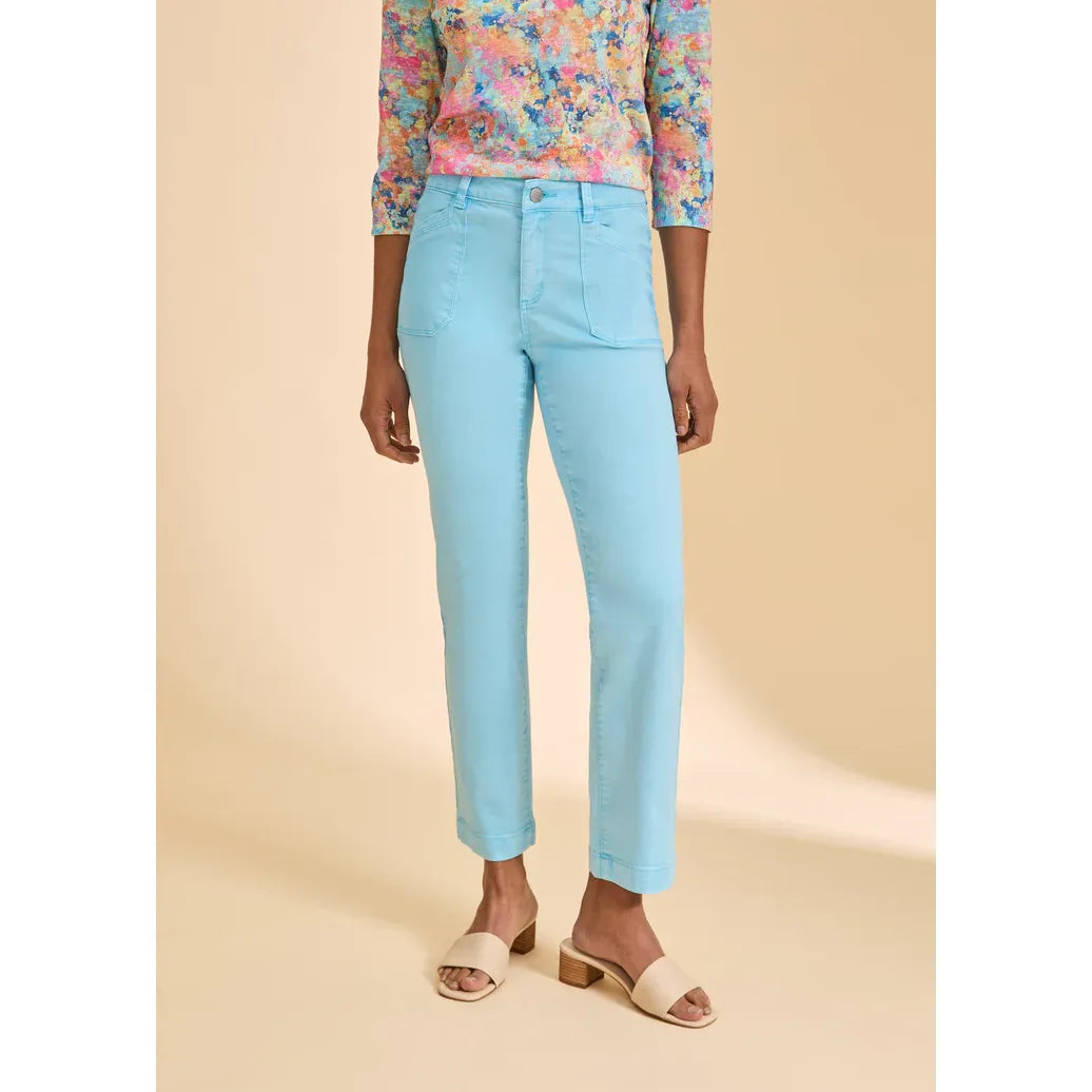 Olivia Straight Ankle Denim - Zinnias Gift Boutique