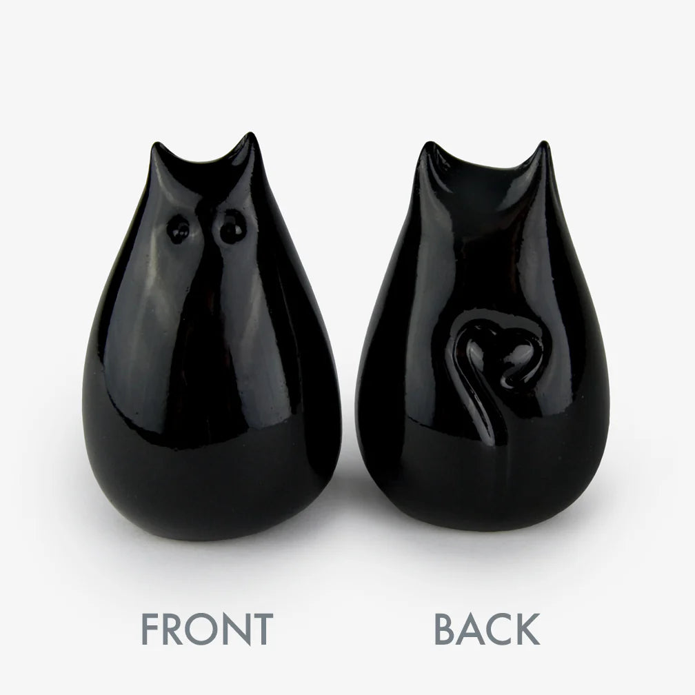 Blown Glass Love Cats - Zinnias Gift Boutique
