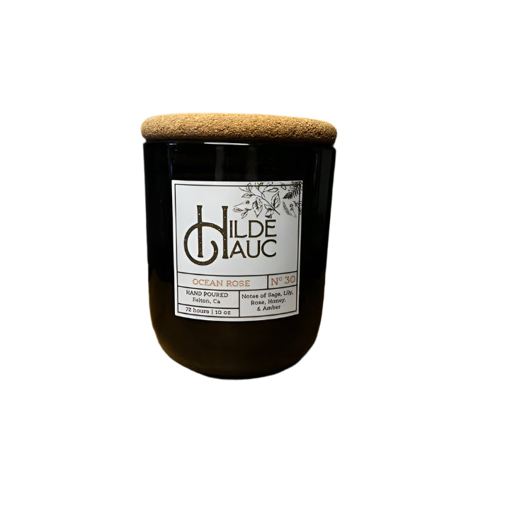 Ocean Rose Candle 10oz - Zinnias Gift Boutique