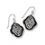 Intrigue Soiree Black French Wire Earrings - Zinnias Gift Boutique
