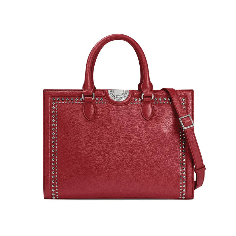 Jaxon Tote Lipstick Red - Zinnias Gift Boutique