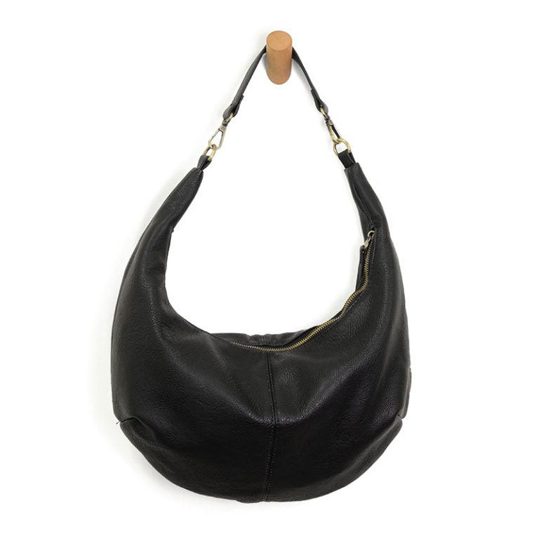Lazer Cut Eyelet Rhea Crescent Bag - Zinnias Gift Boutique