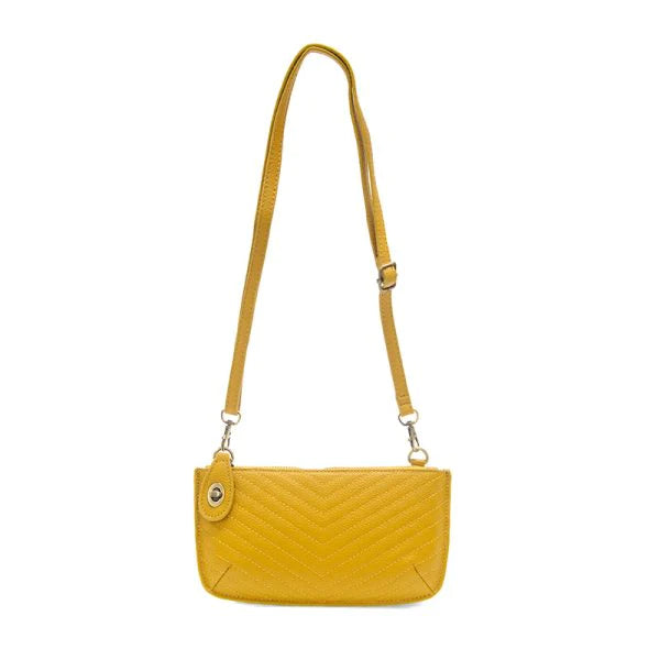Quilted Mini Crossbody Wristlet Clutch - Zinnias Gift Boutique