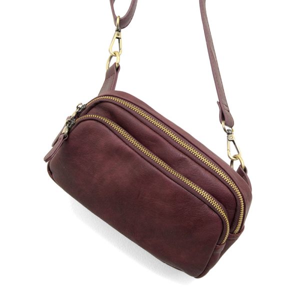 Kylie Double Zip Sling Belt Bag - Zinnias Gift Boutique