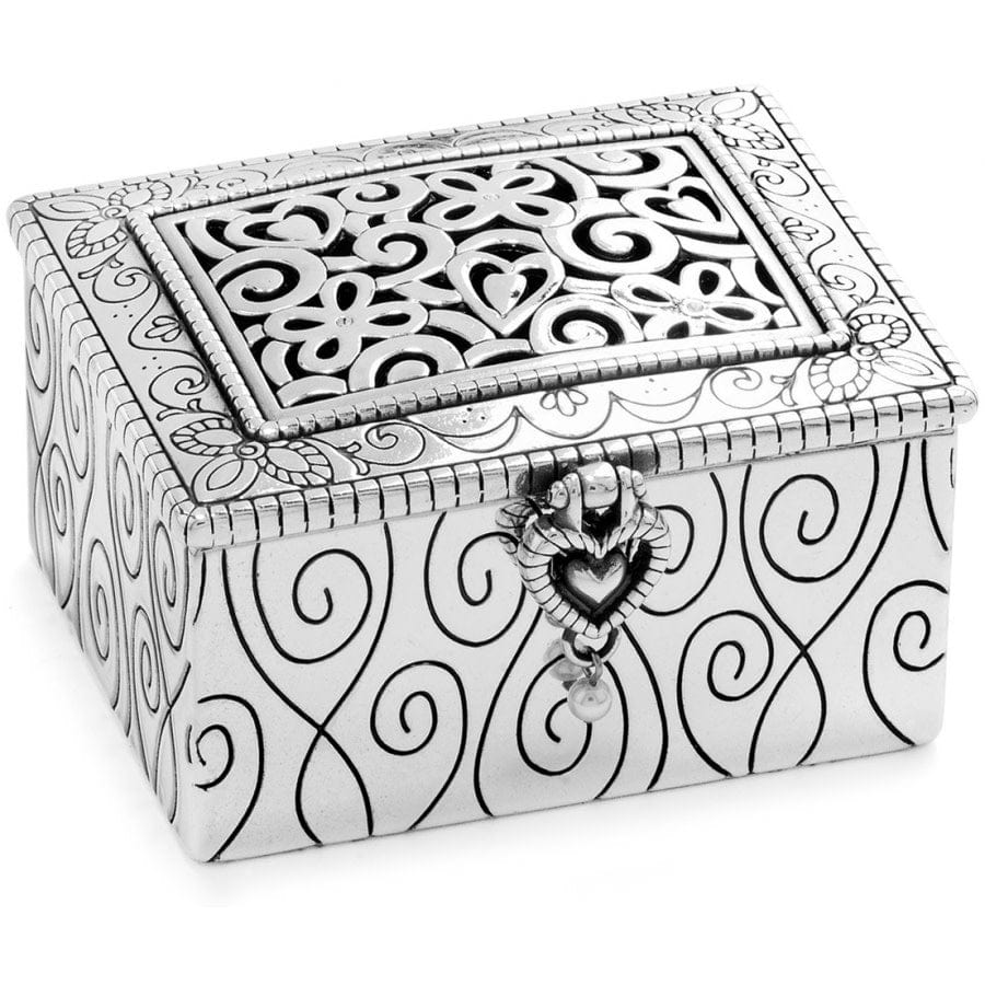 Sil/Enml Lacie Daisy Jewel Box - Zinnias Gift Boutique