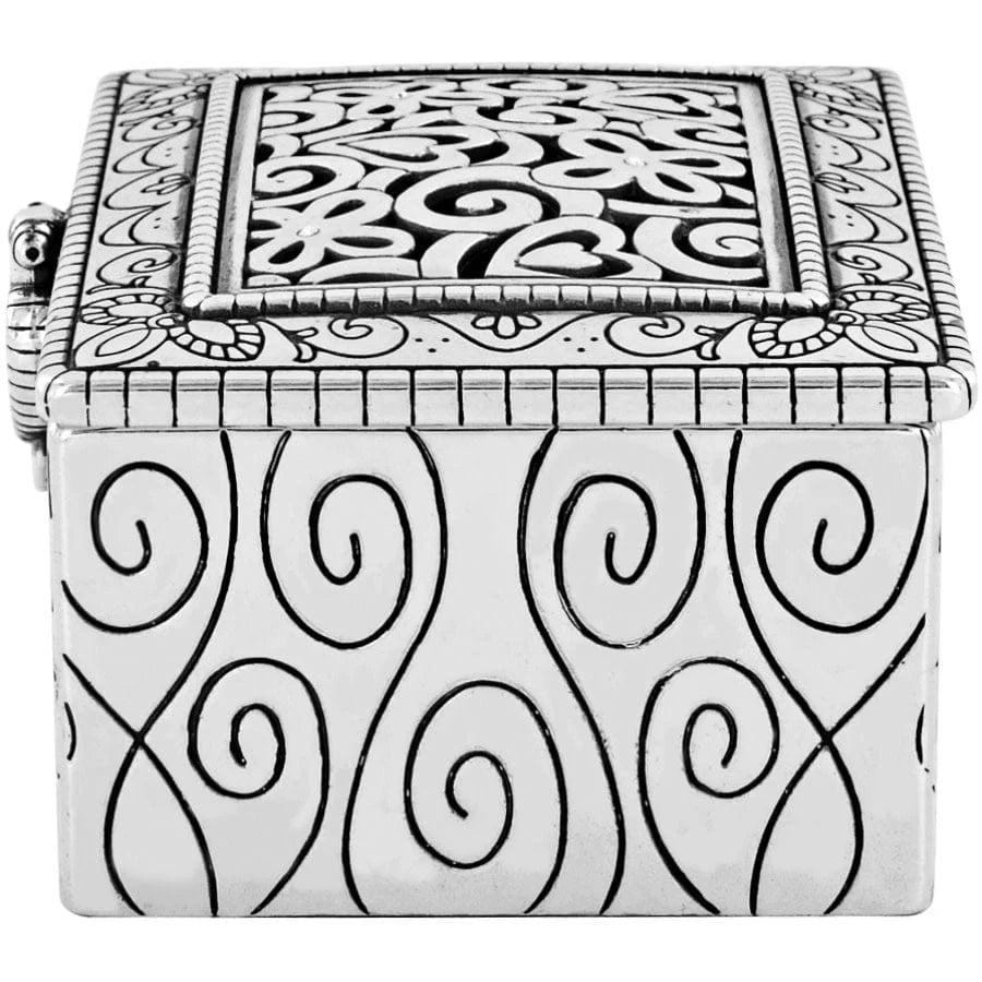 Sil/Enml Lacie Daisy Jewel Box - Zinnias Gift Boutique