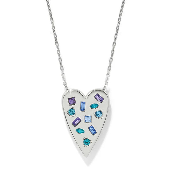 Love Message B Radiant Reversible Necklace - Zinnias Gift Boutique