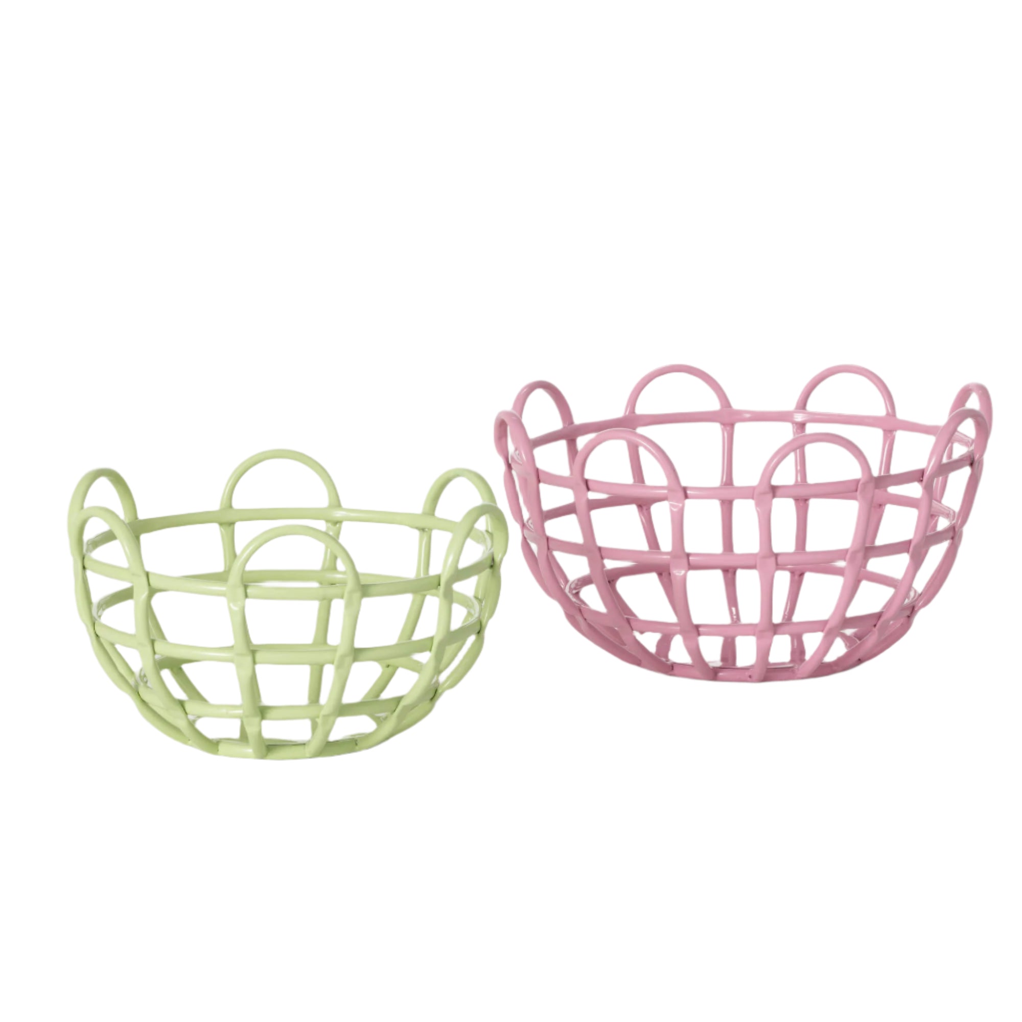 METAL SPRING BASKET - Zinnias Gift Boutique