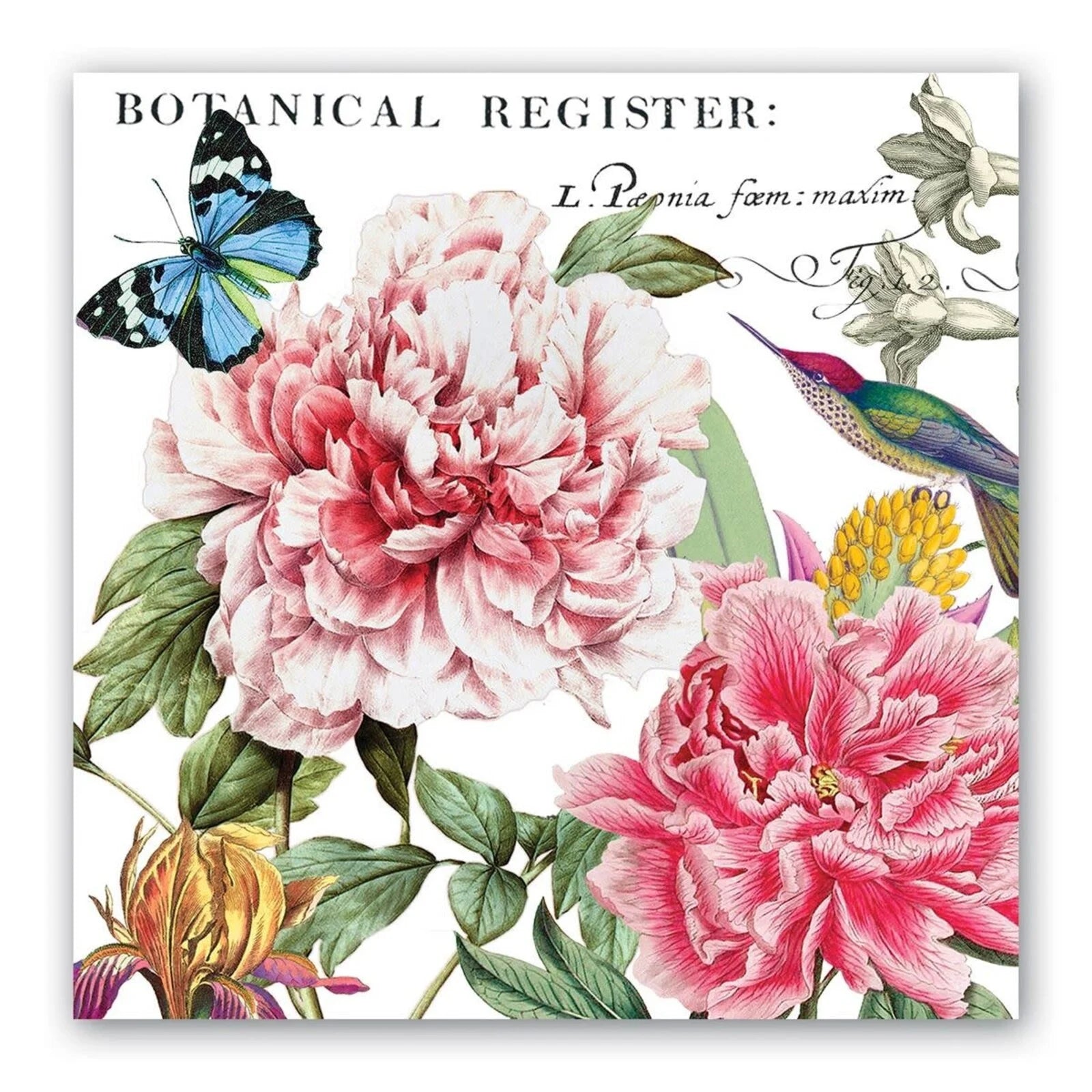 Peony Luncheon Napkin - Zinnias Gift Boutique