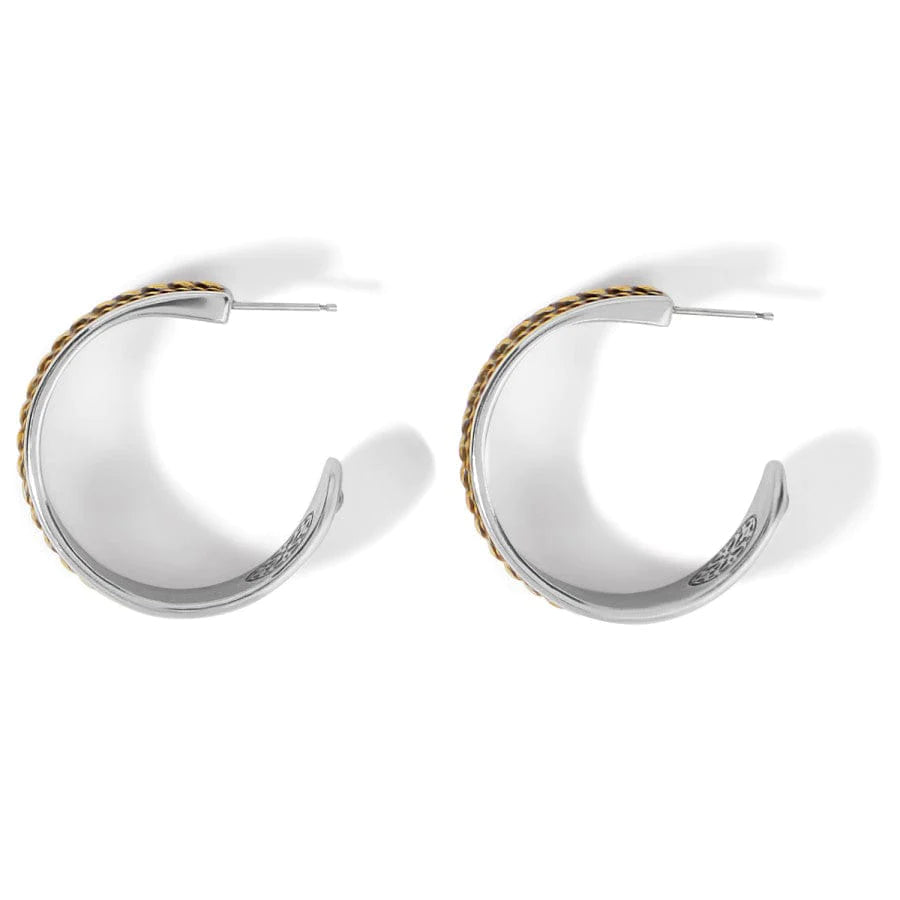 Ferrara Monete wide hoop Earrings - Zinnias Gift Boutique