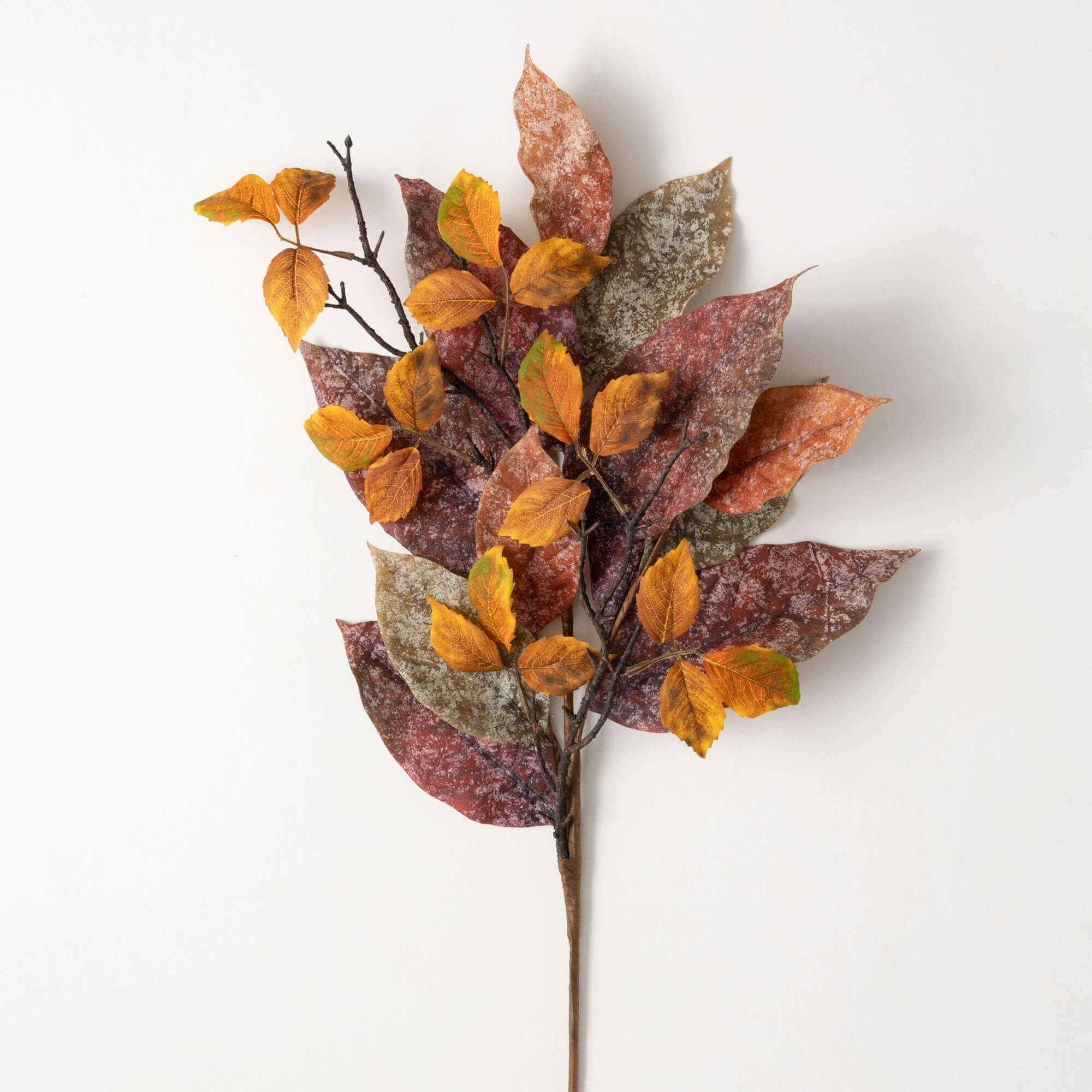 Warm Fall Mixed Leaf Spray - Zinnias Gift Boutique