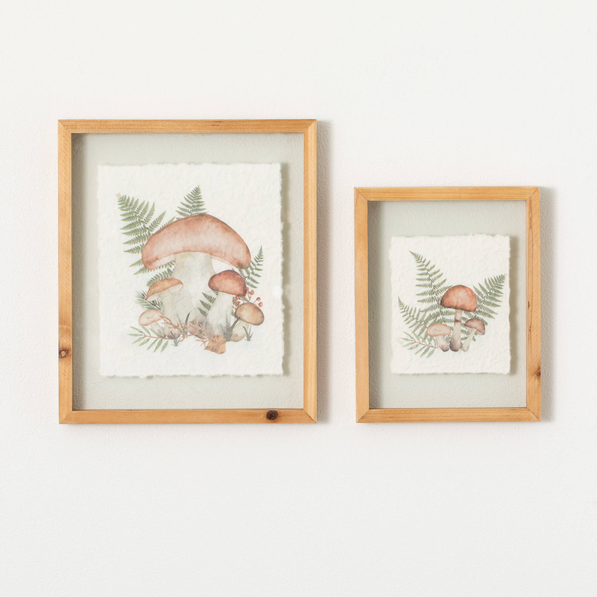 GLASS MUSHROOM WALL DECOR - Zinnias Gift Boutique