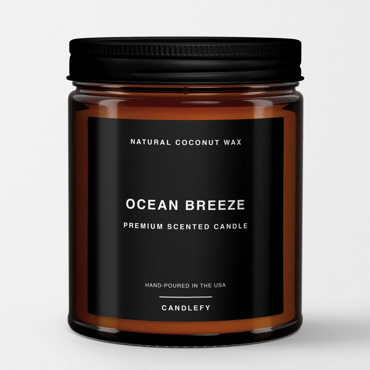 Ocean Breeze Premium Coconut Wax Candle - Zinnias Gift Boutique