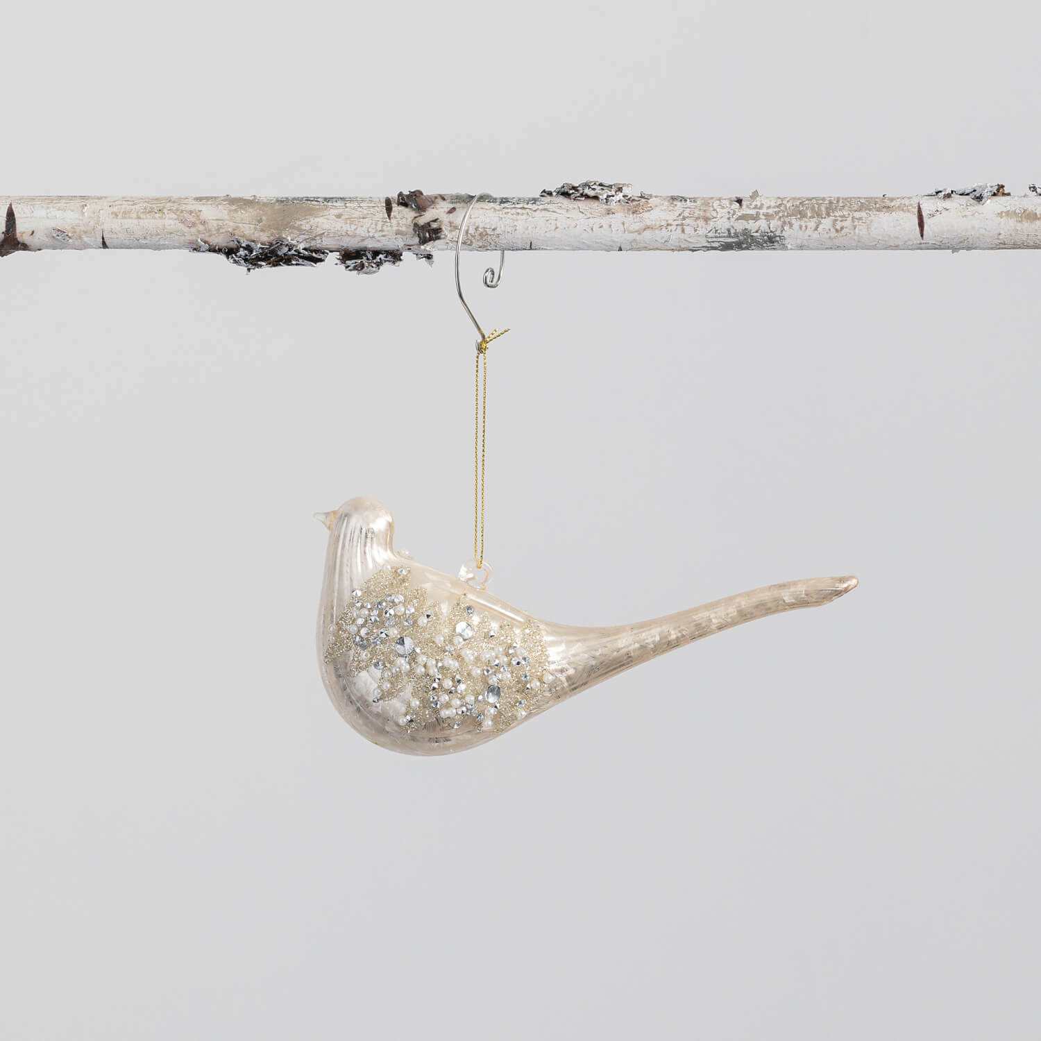 Beaded Bird Ornament - Zinnias Gift Boutique