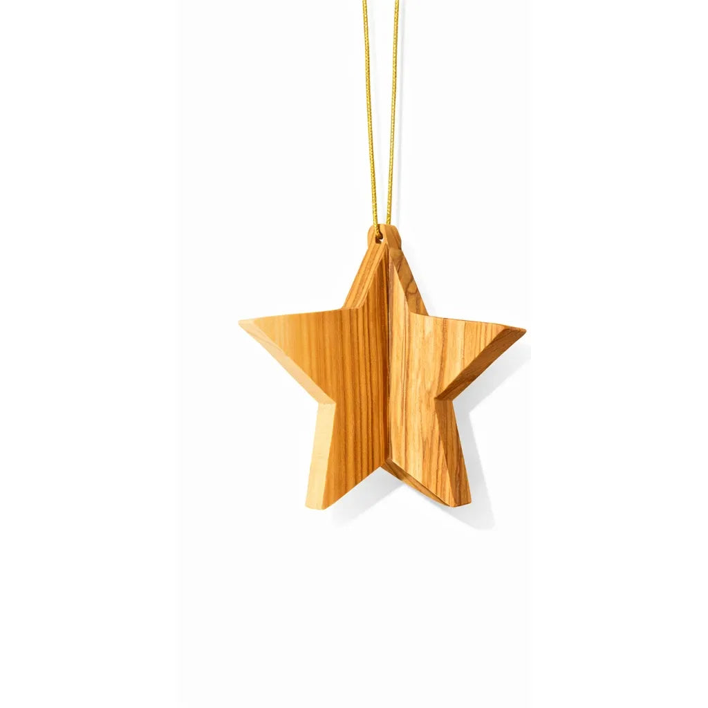 Olive Wood Ornament - Zinnias Gift Boutique