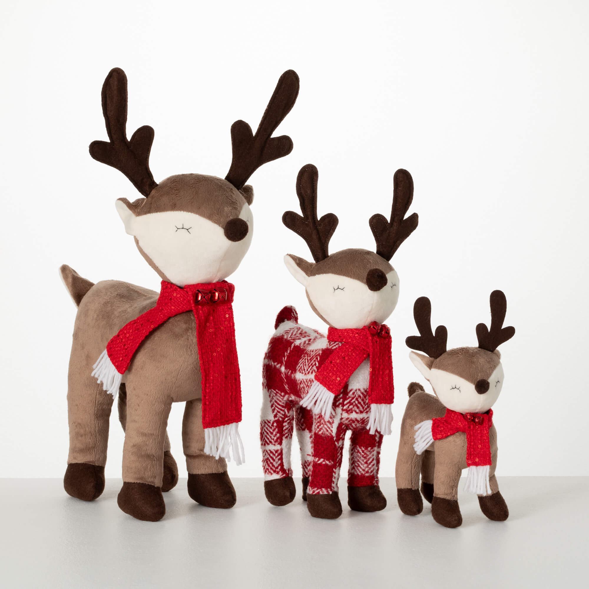 Standing Reindeer Figure - Zinnias Gift Boutique