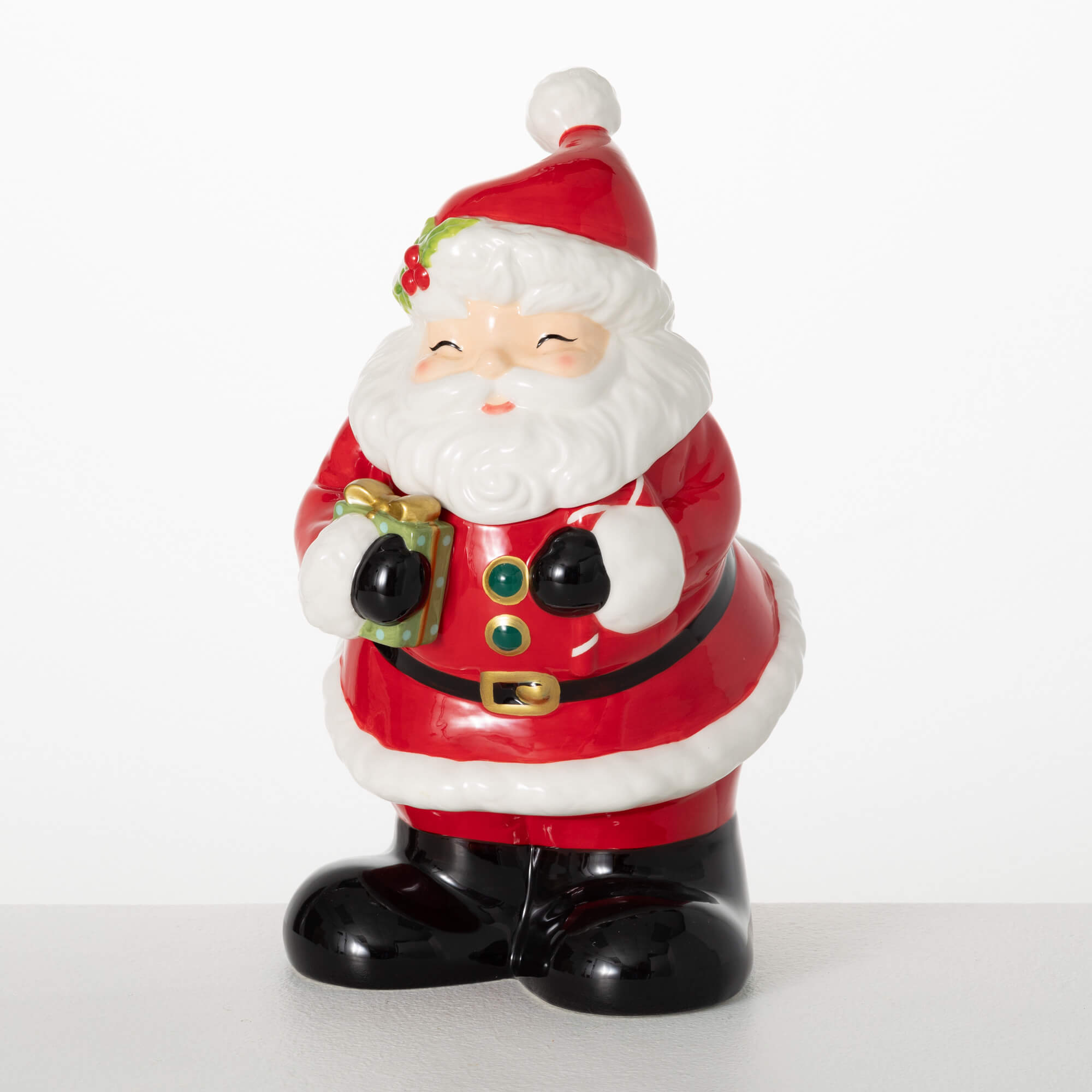 Santa Cookie Jar - Zinnias Gift Boutique