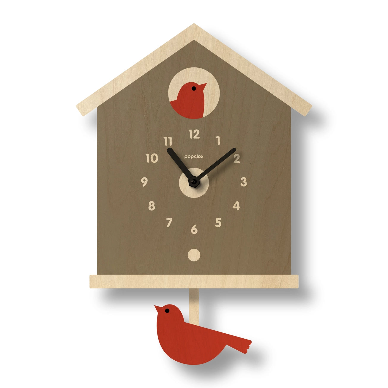 Birdhouse Pendulum Clock - Zinnias Gift Boutique