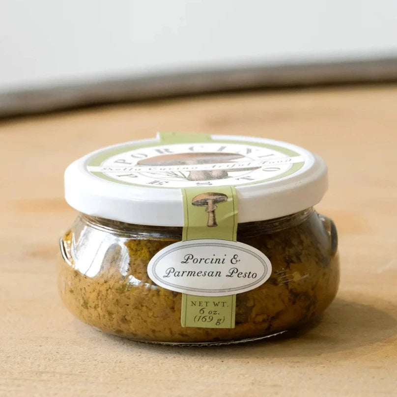 Porcini & Parmesan Pesto, 6 oz - Zinnias Gift Boutique