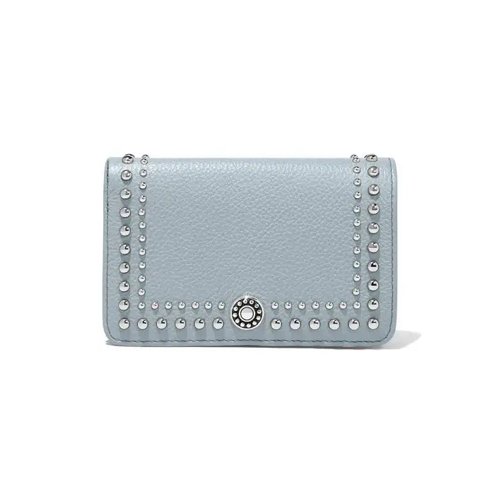 Pretty Tough Stud Medium Wallet Cloud Blue - Zinnias Gift Boutique