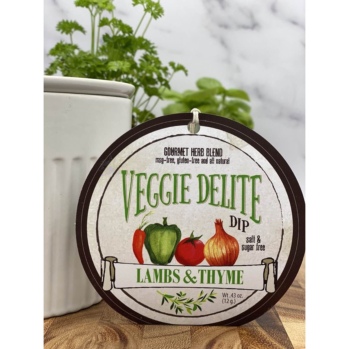 Veggie Delight Dip - Zinnias Gift Boutique