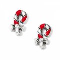 Christmas Candy Cane Mini Post Earrings - Zinnias Gift Boutique