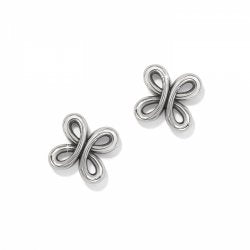Interlok Curve Post Earrings - Zinnias Gift Boutique