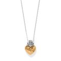 Interlok Love Knot Heart Necklace